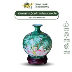 Bình hút lộc hoa sen